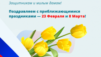 Защитникам и милым дамам!